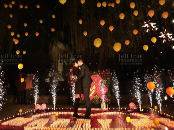 求婚策劃、餐廳生日派對、表白紀念日策劃與布置