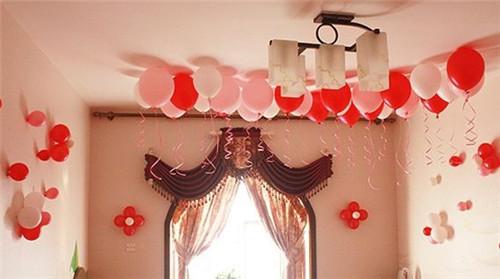 婚慶裝飾氣球10寸石榴紅結(jié)婚婚房場(chǎng)景布置浪漫婚禮加厚乳膠氣球