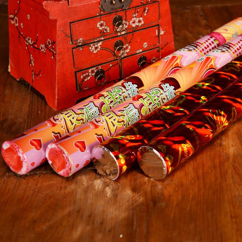 手持禮炮彩帶禮花筒噴花筒婚禮開(kāi)業(yè)禮慶節(jié)日典賓花瓣結(jié)婚禮花炮